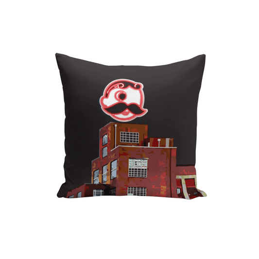 Brewer's Hill - National Bohemian Beer Double-Sided / Throw Pillow - Route One Apparel