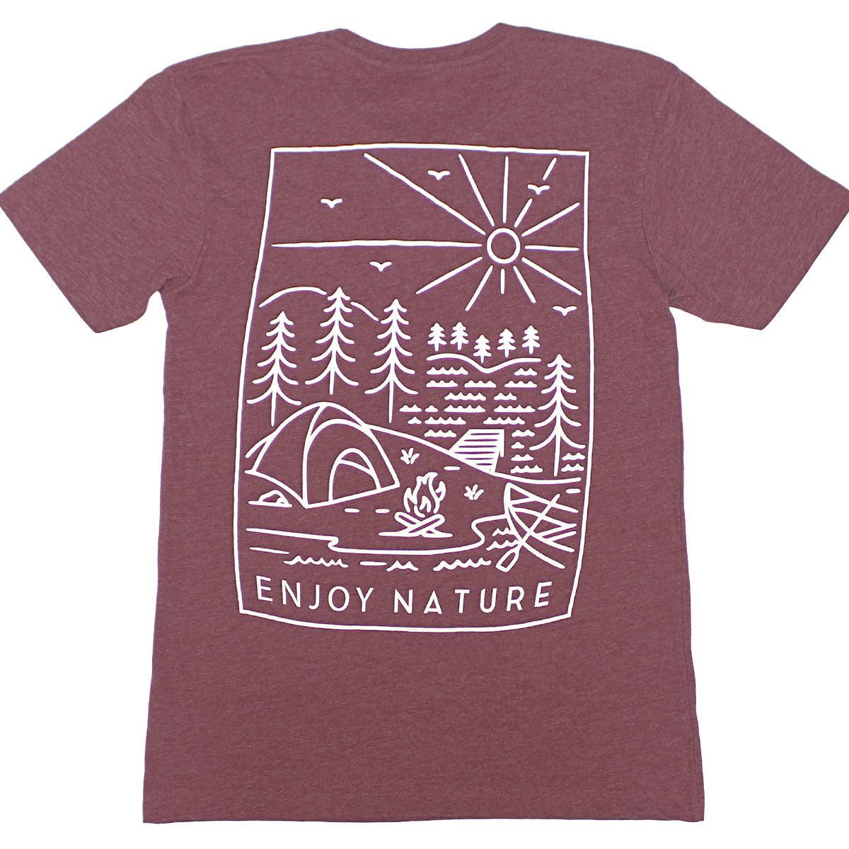 C&O Canal Enjoy Nature (Vintage Burgundy) / Shirt - Route One Apparel