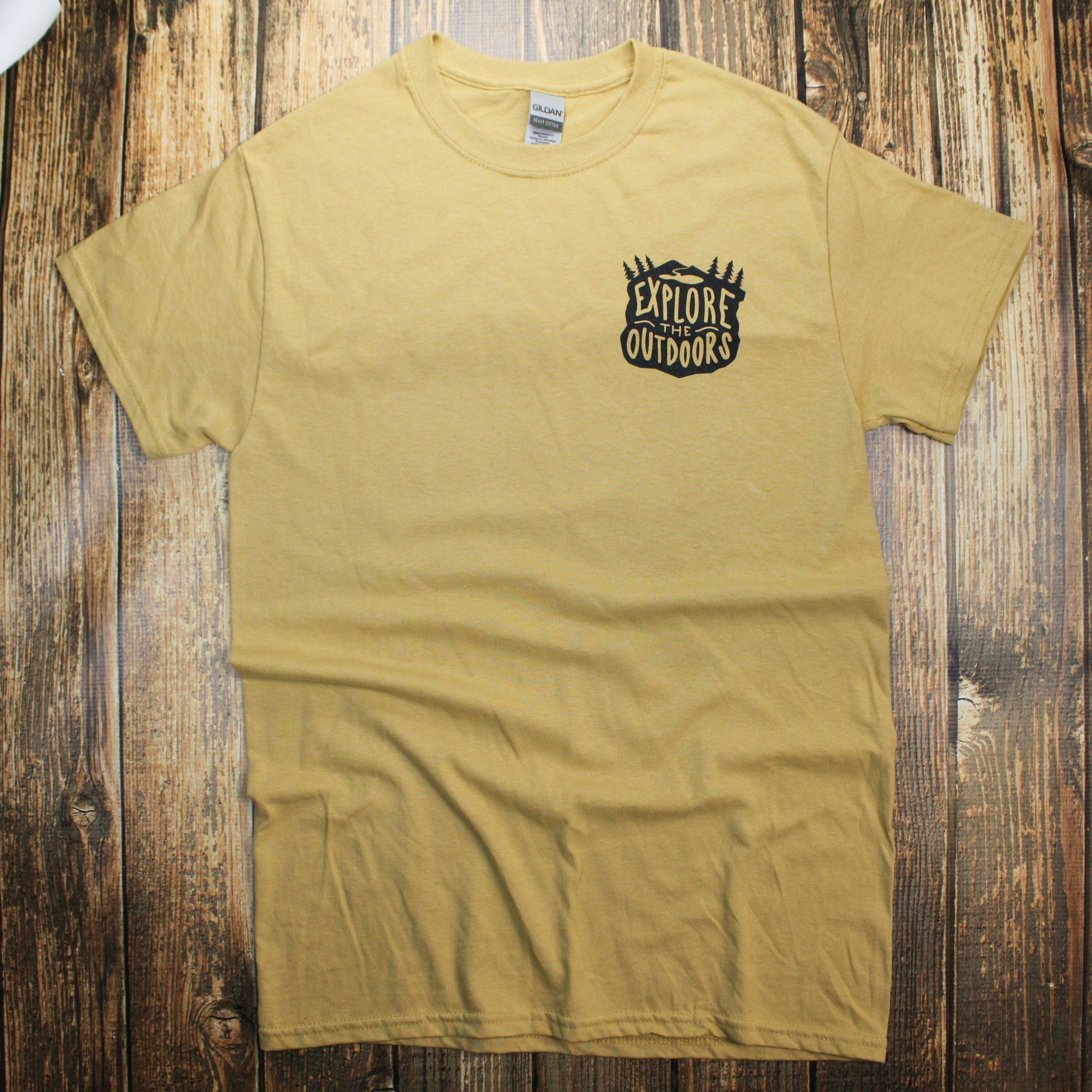 Calvert Cliffs State Park (Gold) / Shirt - Route One Apparel