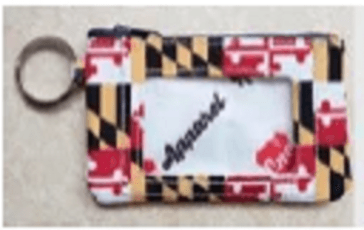Quilted Maryland Flag / Hayley ID Case - Route One Apparel