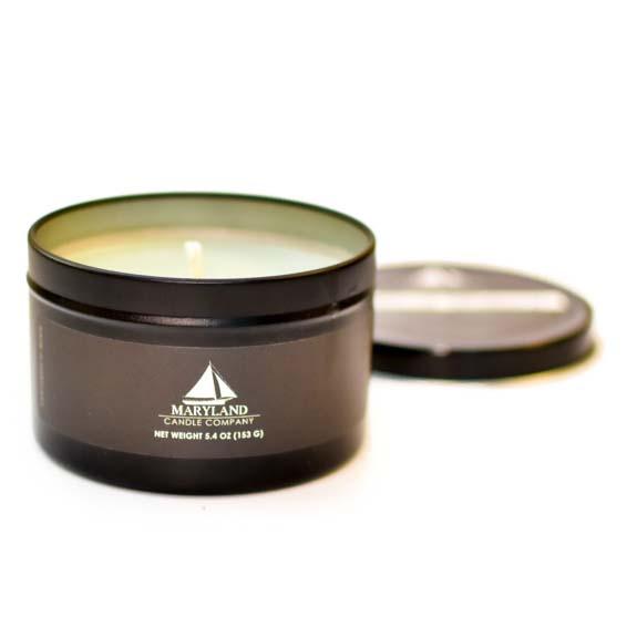 Caribbean Teakwood / Black Edition Tin Candle - Route One Apparel