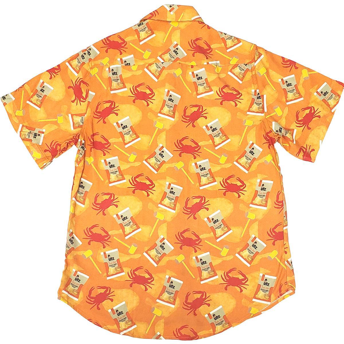 Catching Chips - Utz Crab Chips (Orange) / Hawaiian Shirt - Route One Apparel