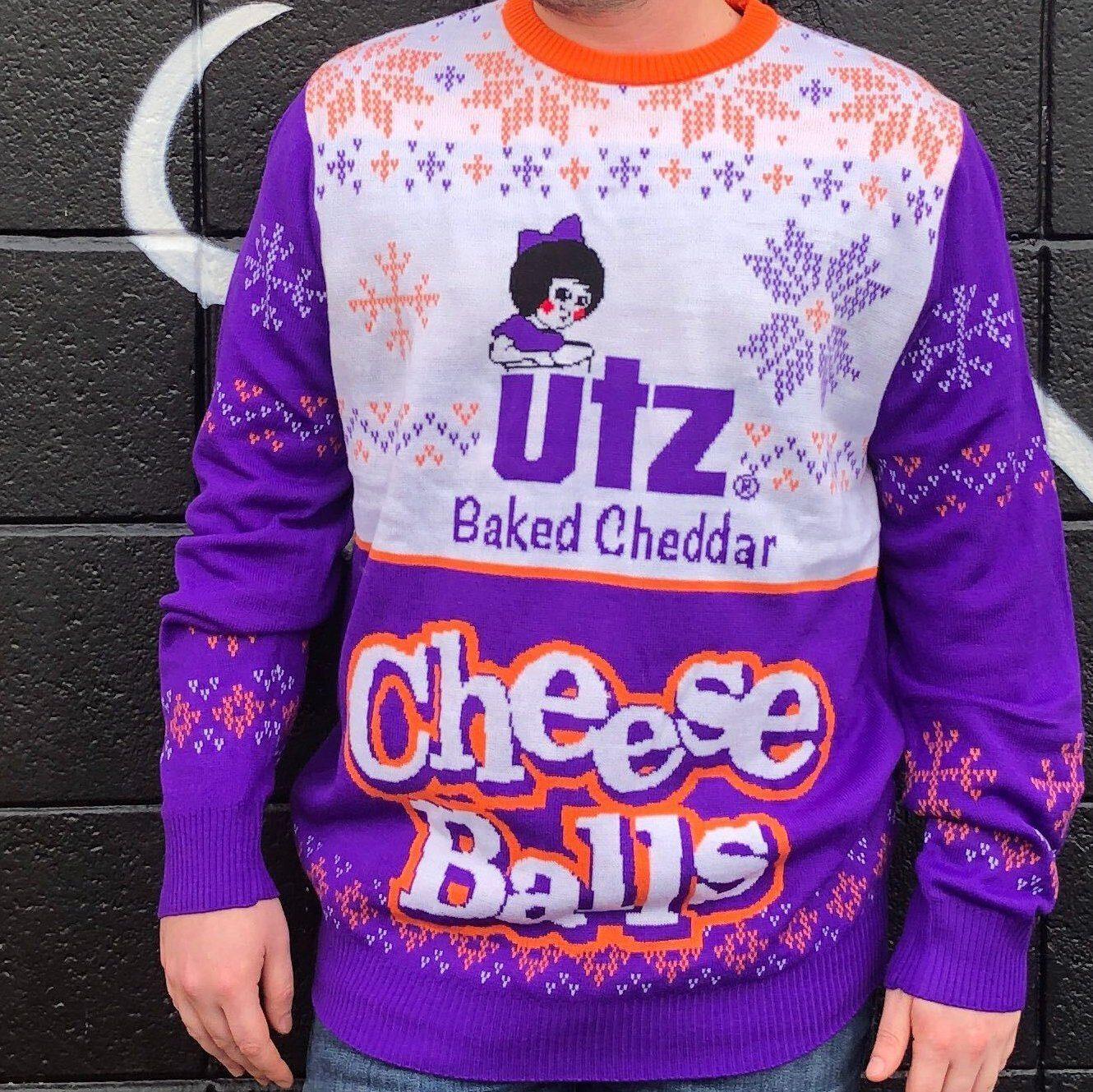 Utz Cheese Balls / Knit Sweater - Route One Apparel