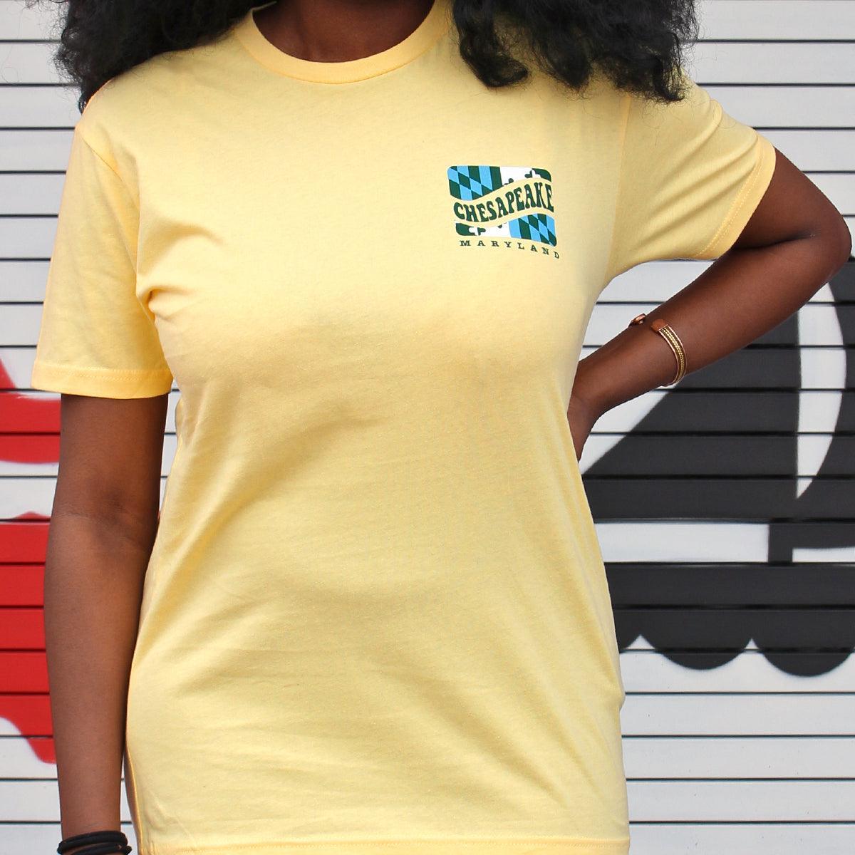 Chesapeake Maryland (Banana) / Shirt - Route One Apparel