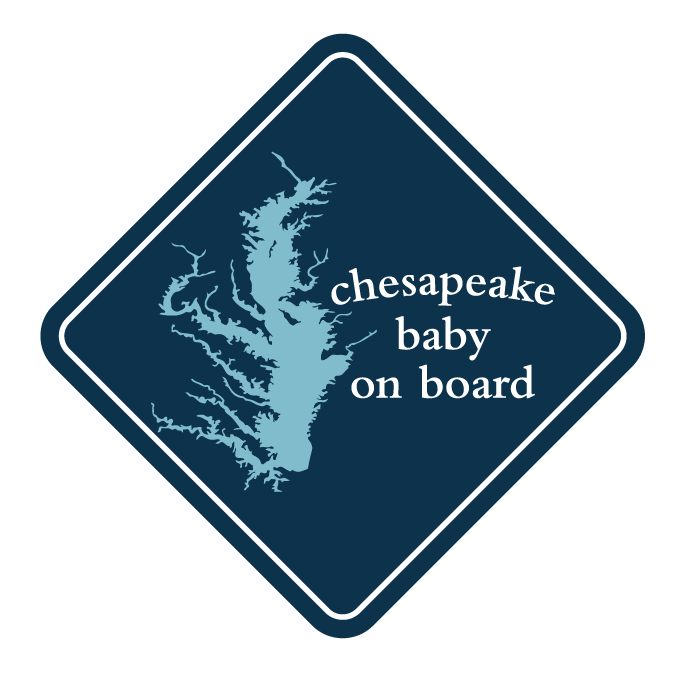 Chesapeake Baby On Board / Sticker - Route One Apparel