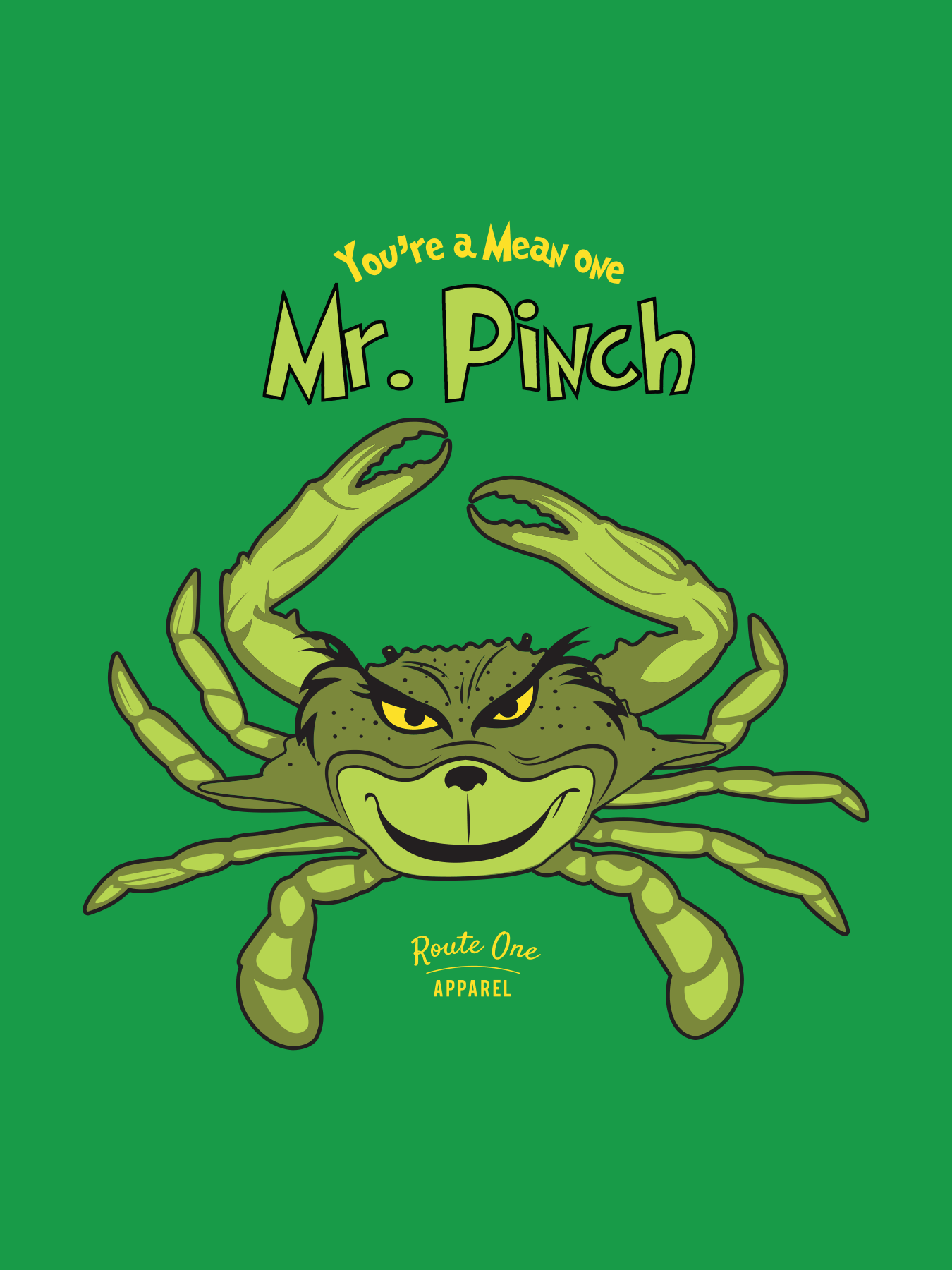 Mr. Pinch / Christmas Card - Route One Apparel