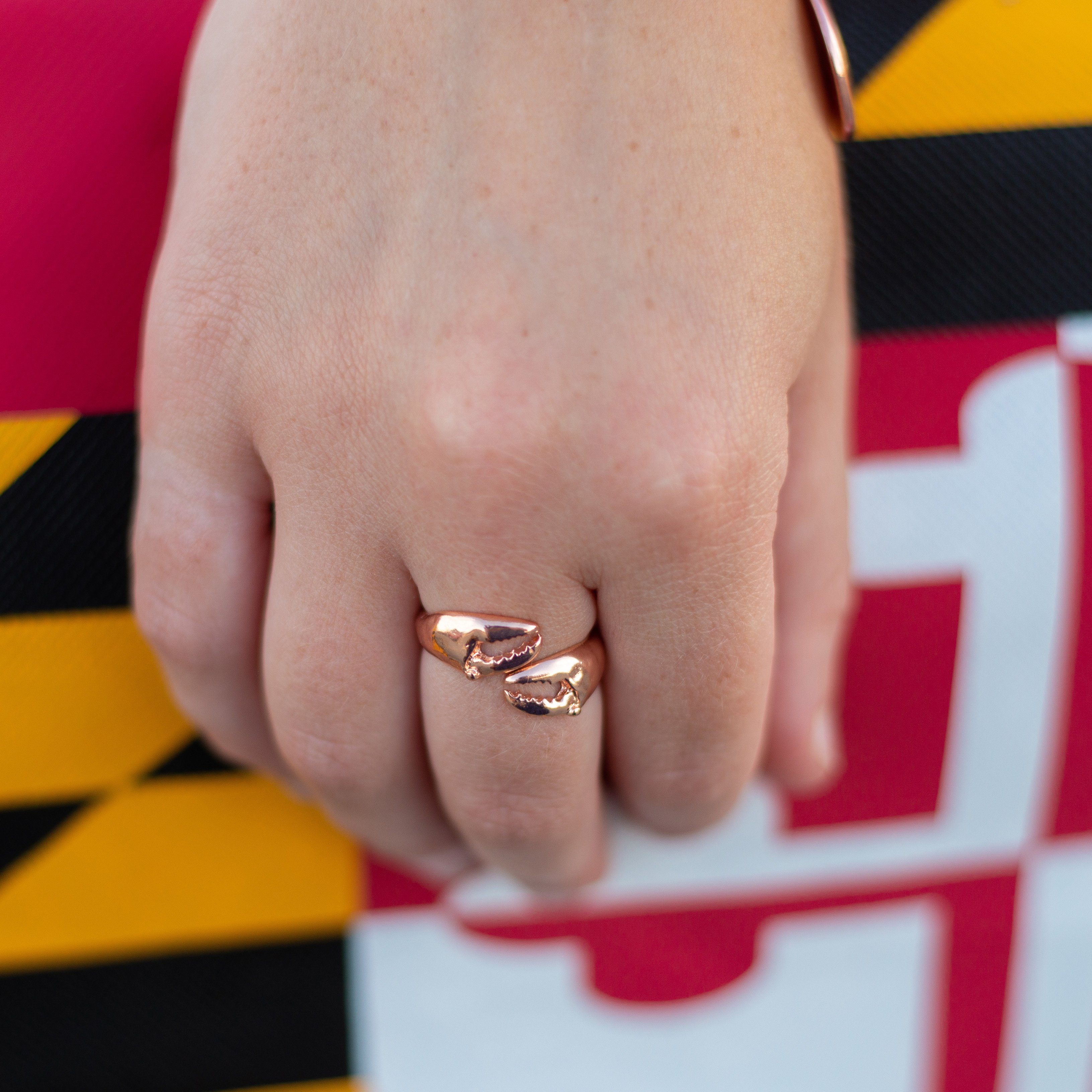 Crab Claw (Rose Gold) / Ring - Route One Apparel