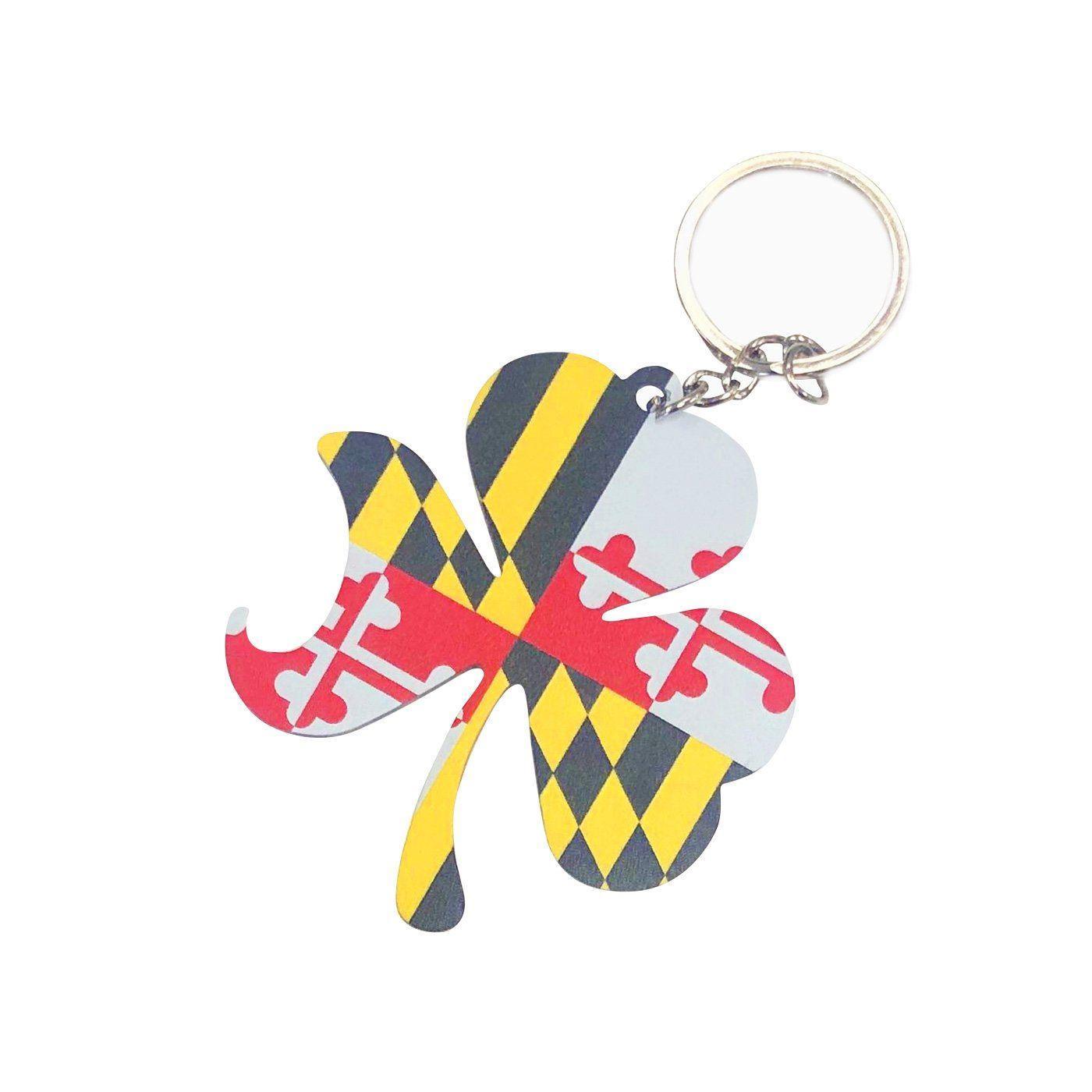 Maryland Flag Shamrock / Bottle Opener - Route One Apparel