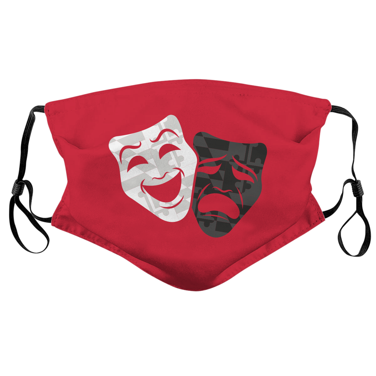 Comedy & Tragedy / Face Mask - Route One Apparel