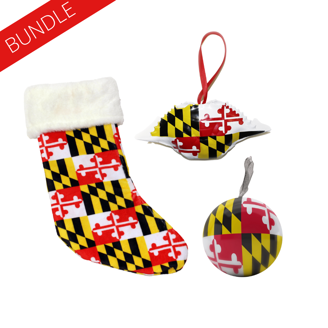 Maryland Flag Christmas / Bundle - Route One Apparel