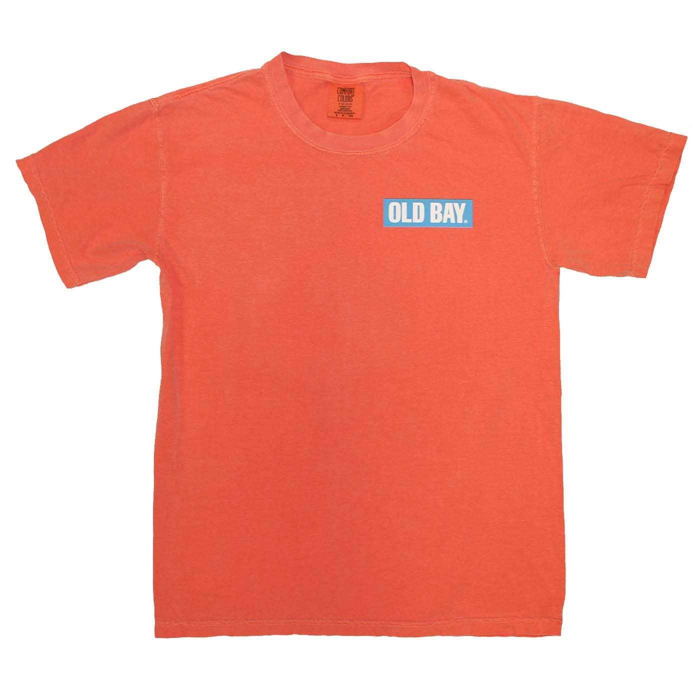 Crabaritaville - Old Bay, USA (Bright Salmon) / Shirt - Route One Apparel