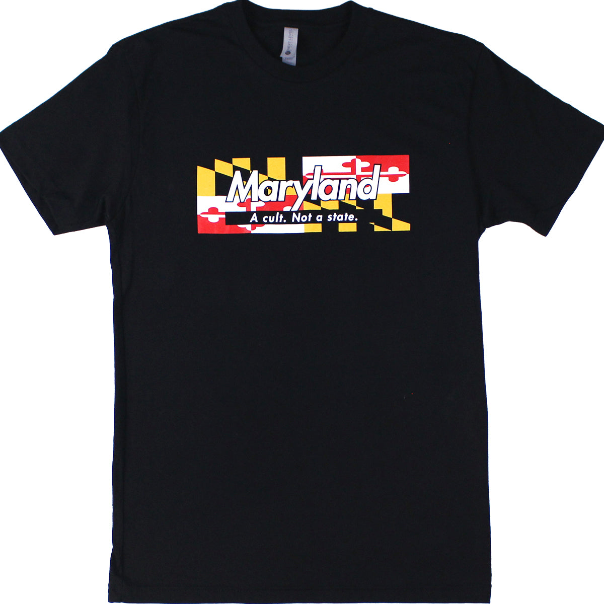 Maryland - A Cult. Not A State. (Black) / Shirt - Route One Apparel