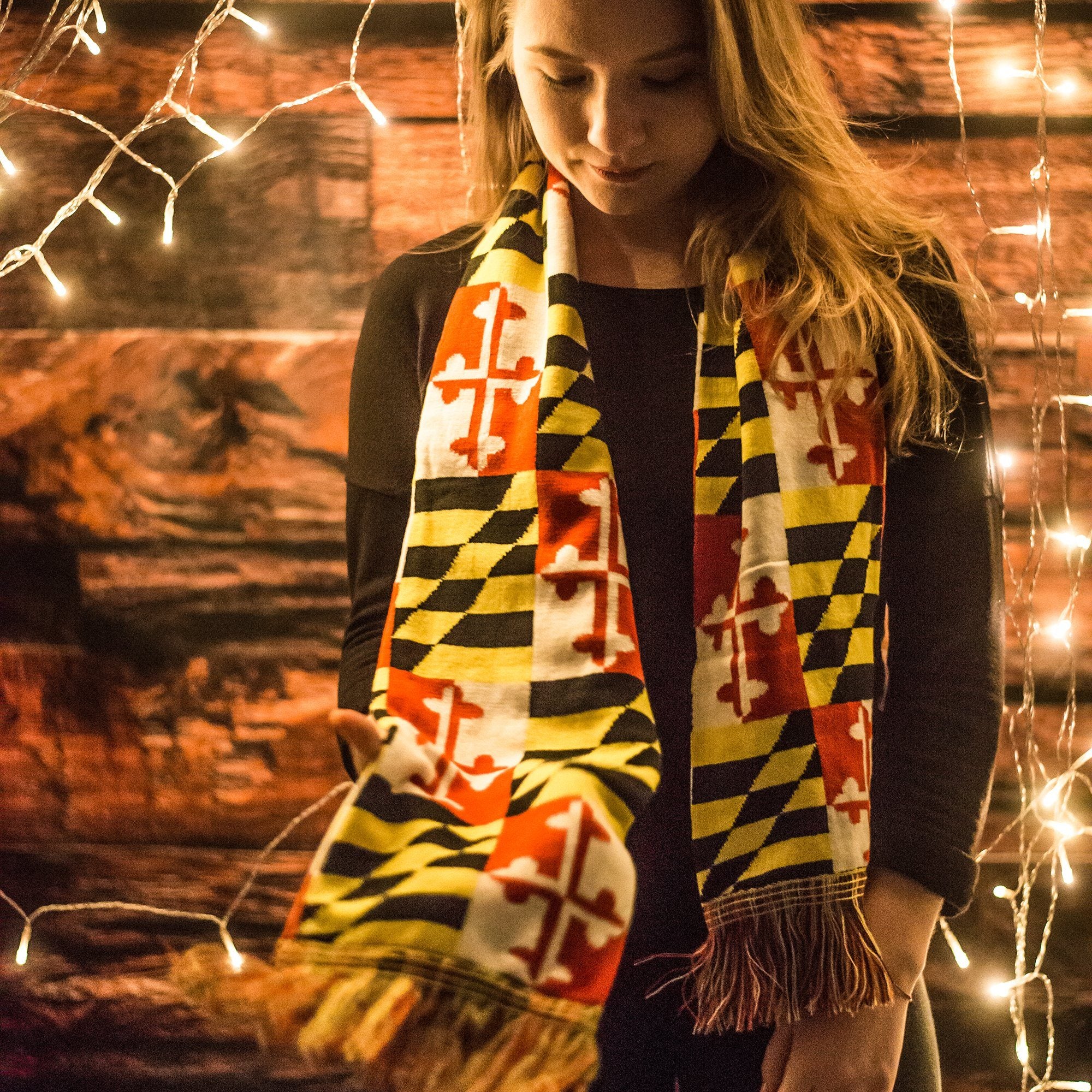 Maryland Flag / Winter Scarf - Route One Apparel