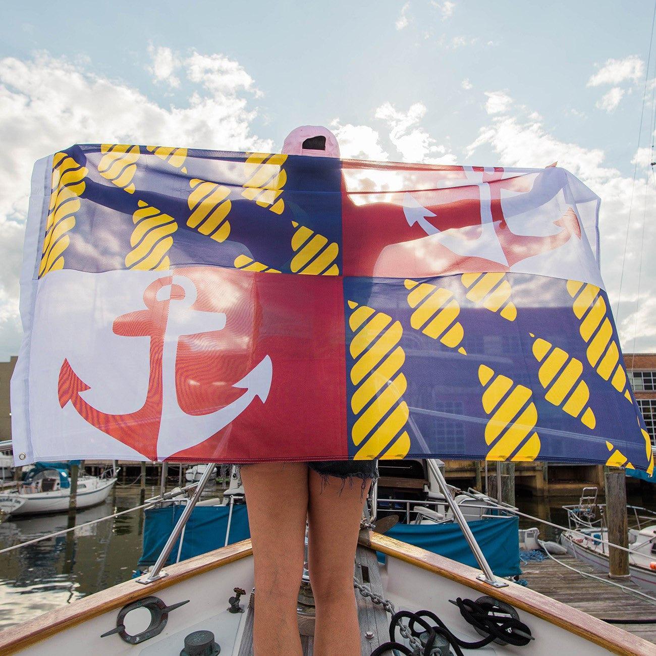 Maryland Nautical / Flag - Route One Apparel