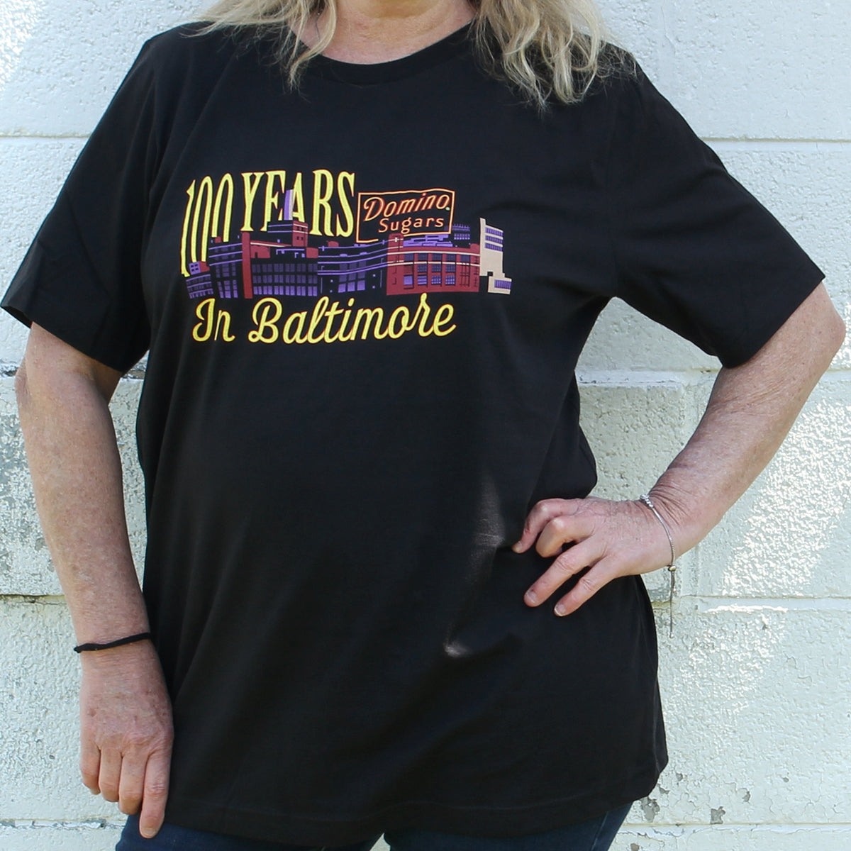 Domino Sugar® 100 Years in Baltimore (Vintage Black) / Shirt - Route One Apparel
