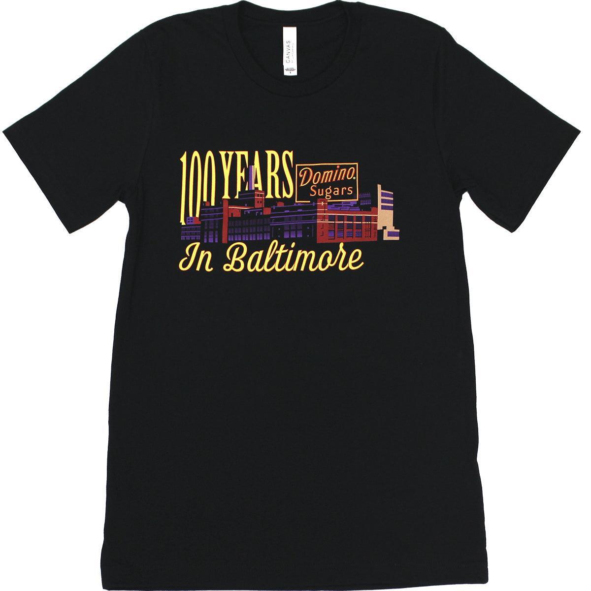 Domino Sugar® 100 Years in Baltimore (Vintage Black) / Shirt - Route One Apparel