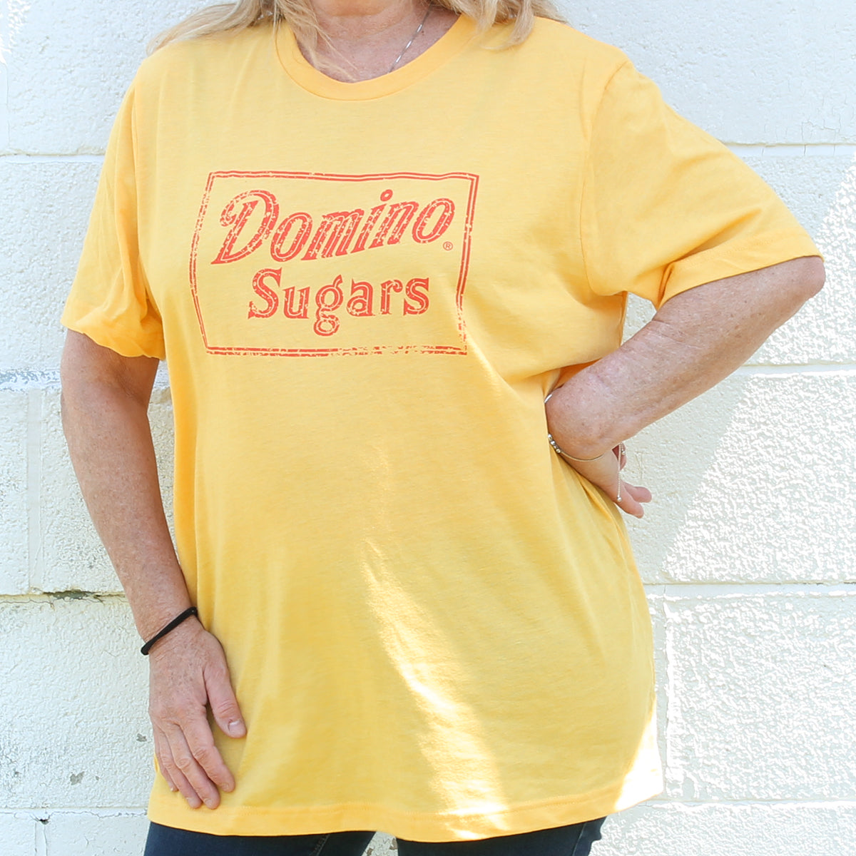 Domino Sugar®  Vintage Sign (Yellow) / Shirt - Route One Apparel