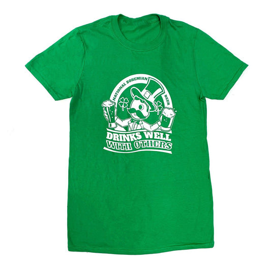 Drinks Well with Others - Natty Boh (Irish Green) / Shirt - Route One Apparel