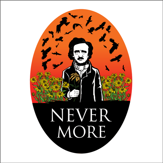 Nevermore Black Eyed Susans / Sticker - Route One Apparel