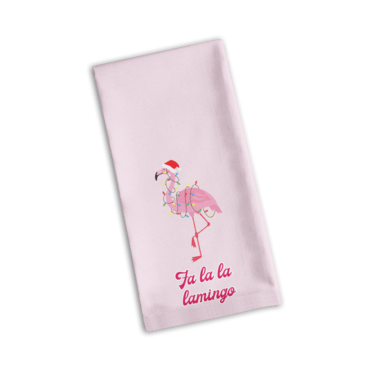 Fa La La Flamingo / Kitchen Towel - Route One Apparel