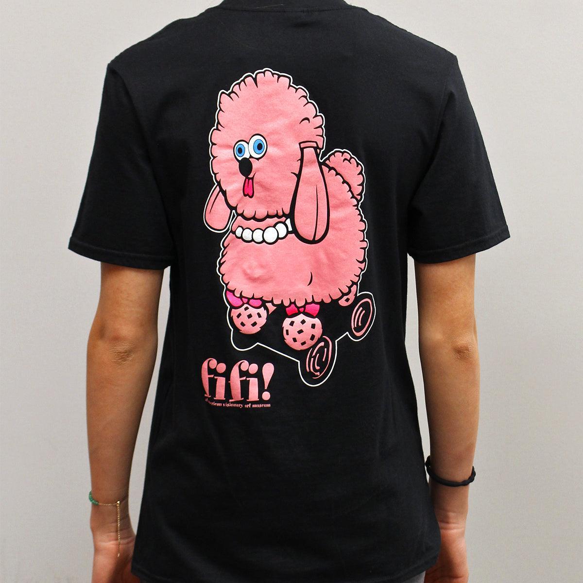 Fifi the Poodle (Black) / Shirt - Route One Apparel