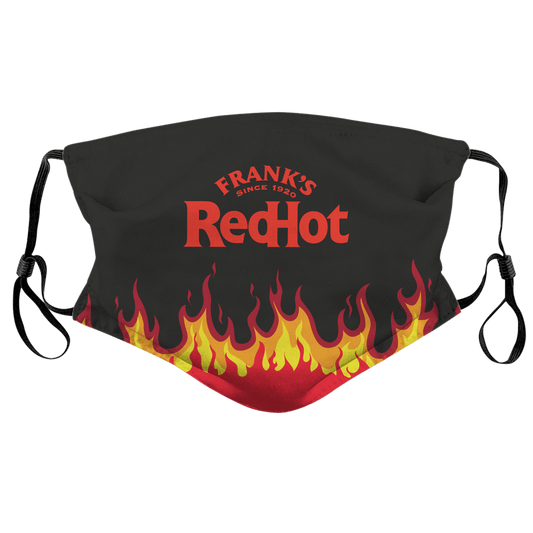 Frank's Black Flames / Face Mask (Keep Hidden) - Route One Apparel