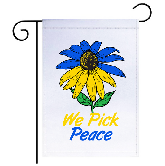 We Pick Peace / Garden Flag - Route One Apparel