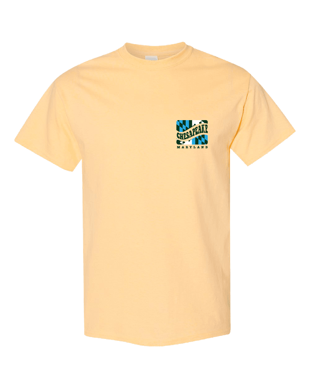 Chesapeake Maryland (Banana) / Shirt - Route One Apparel