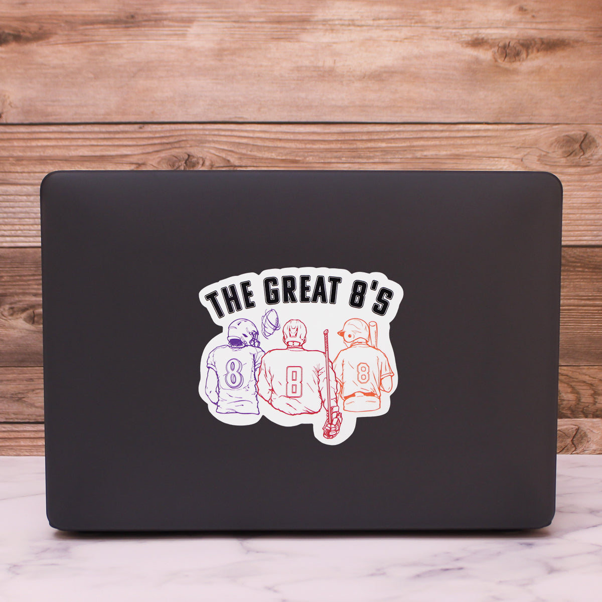 The Great 8's / Sticker - Route One Apparel