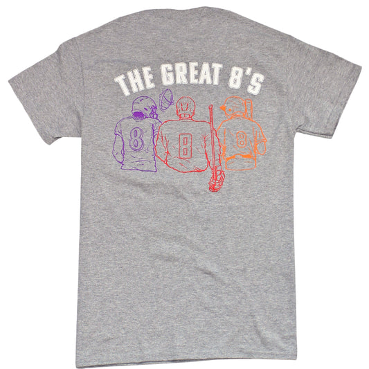 The Great 8's - Maryland Edition (Grey) / Shirt - Route One Apparel