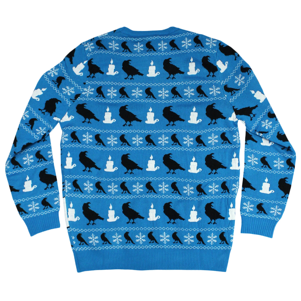 Greetings From the North Poe (Blue) / Knit Sweater - Route One Apparel