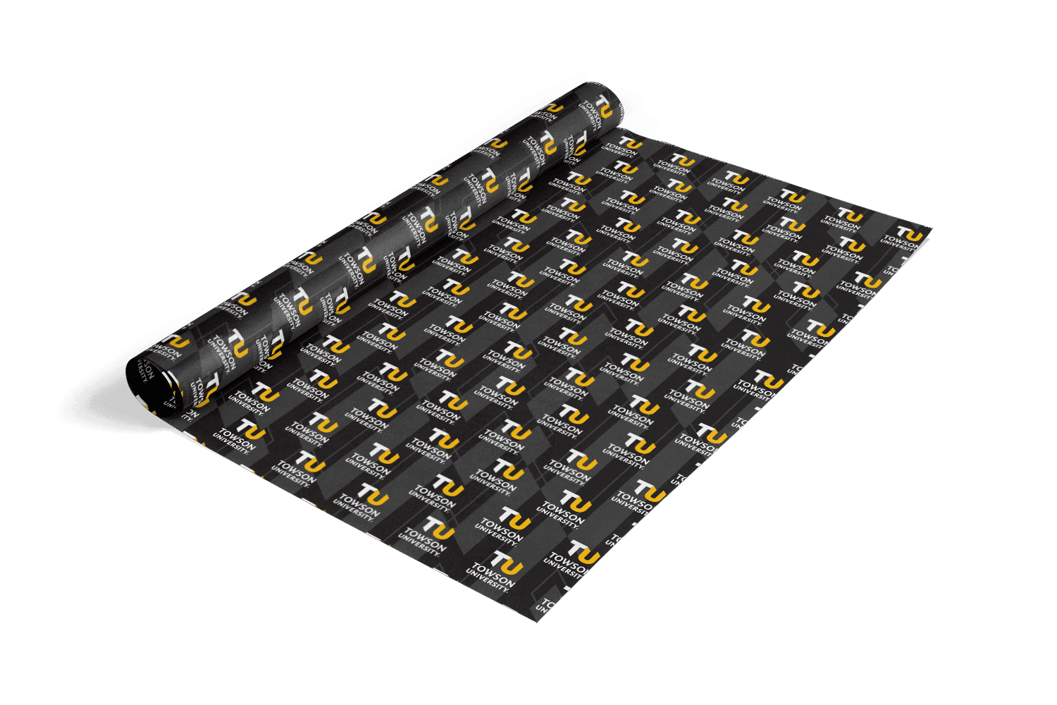 Greyscale Towson Tiger Tooth and Logo / Tissue Paper Pack - Route One Apparel