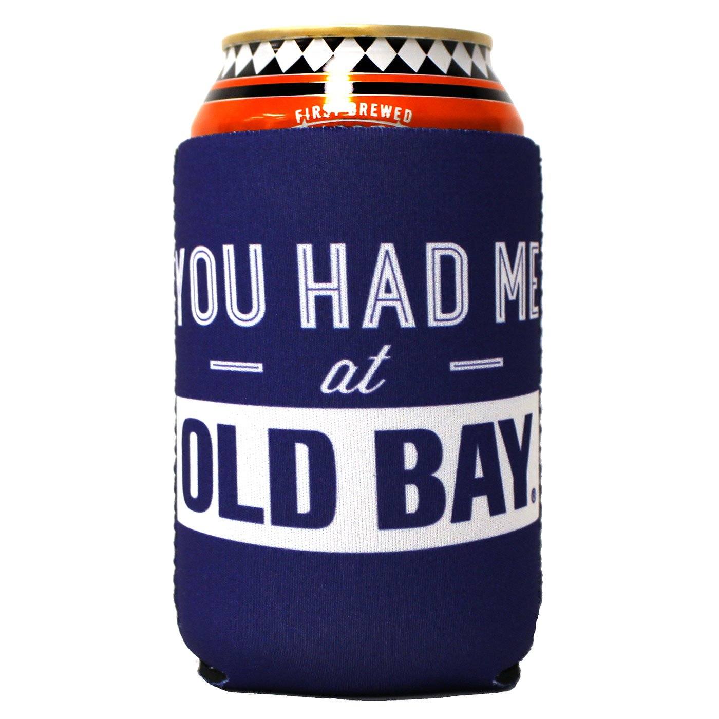 You Had Me At Old Bay (Navy) / Can Cooler - Route One Apparel
