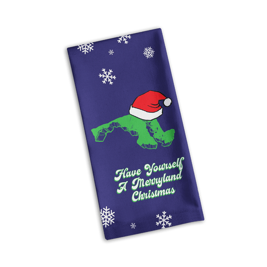 Have Yourself a Merryland Christmas / Kitchen Towel - Route One Apparel