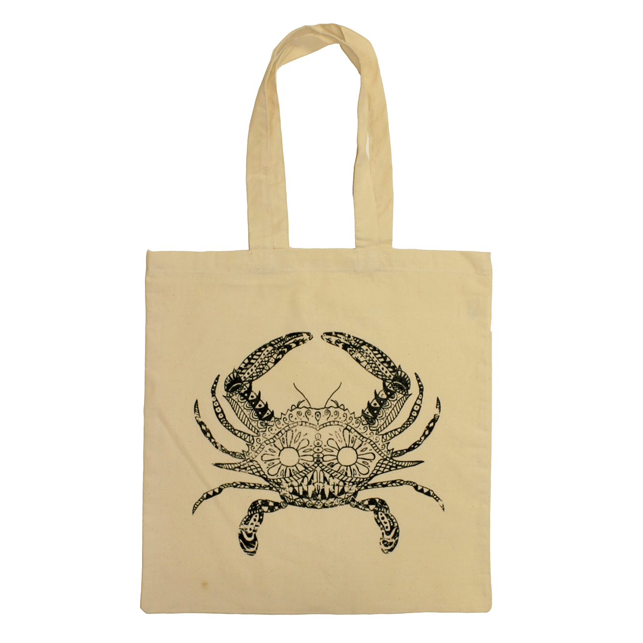 Henna Crab / Tote Bag - Route One Apparel