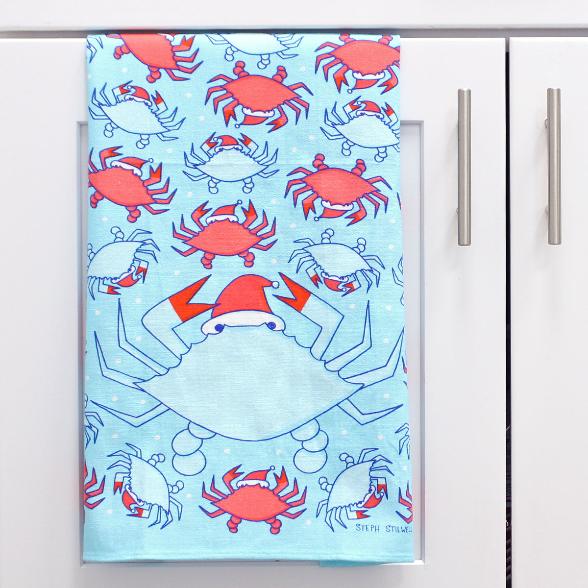 Holiday Crabs / Kitchen Towel - Route One Apparel