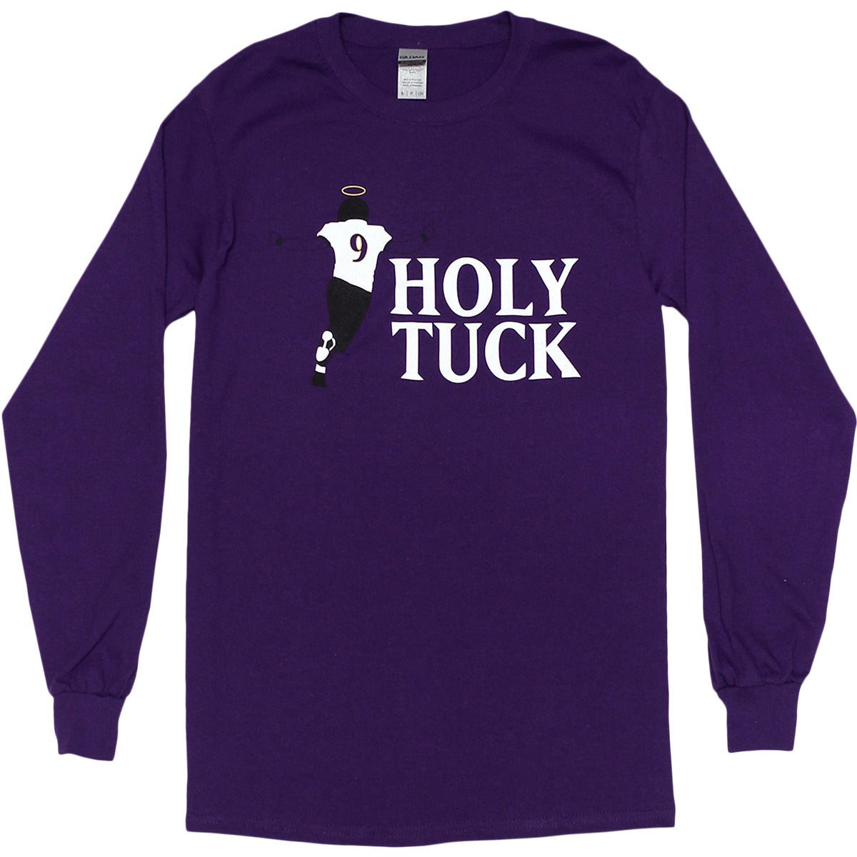 Holy Tuck (Purple) / Long Sleeve Shirt - Route One Apparel