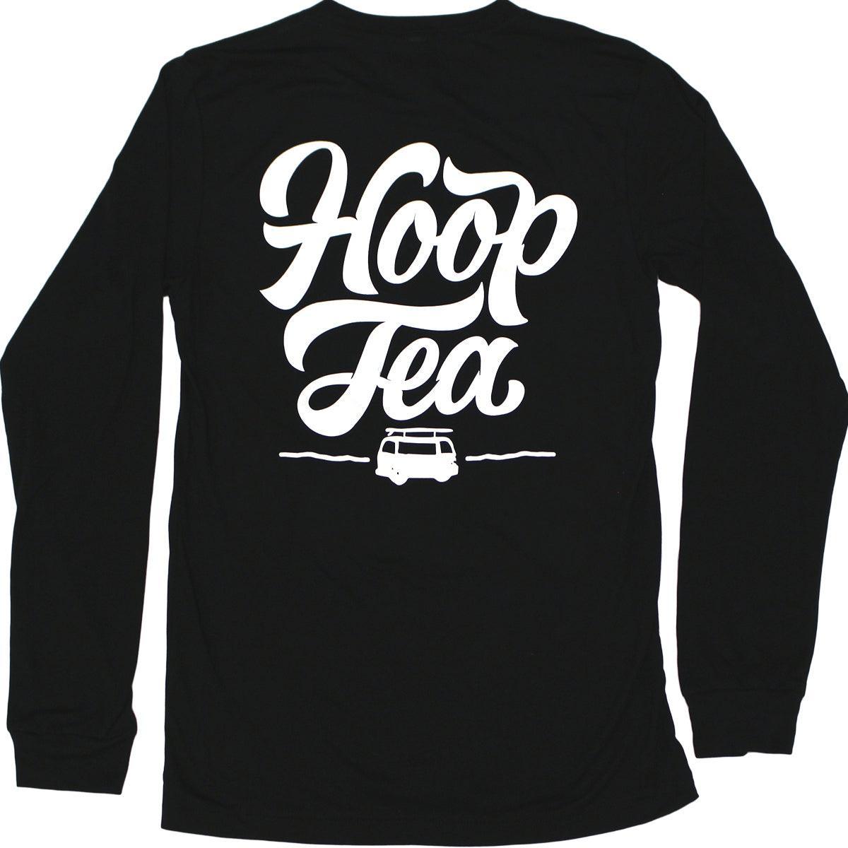 Hoop Tea Logo (Black) / Long Sleeve Shirt - Route One Apparel