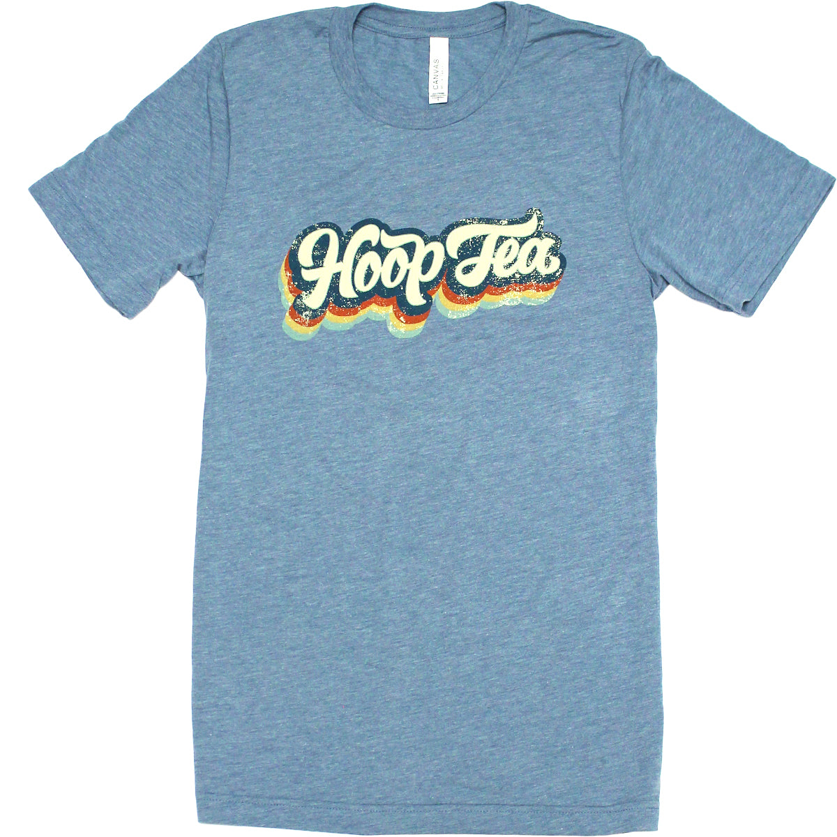 Hoop Tea Vintage Logo (Denim) / Shirt - Route One Apparel