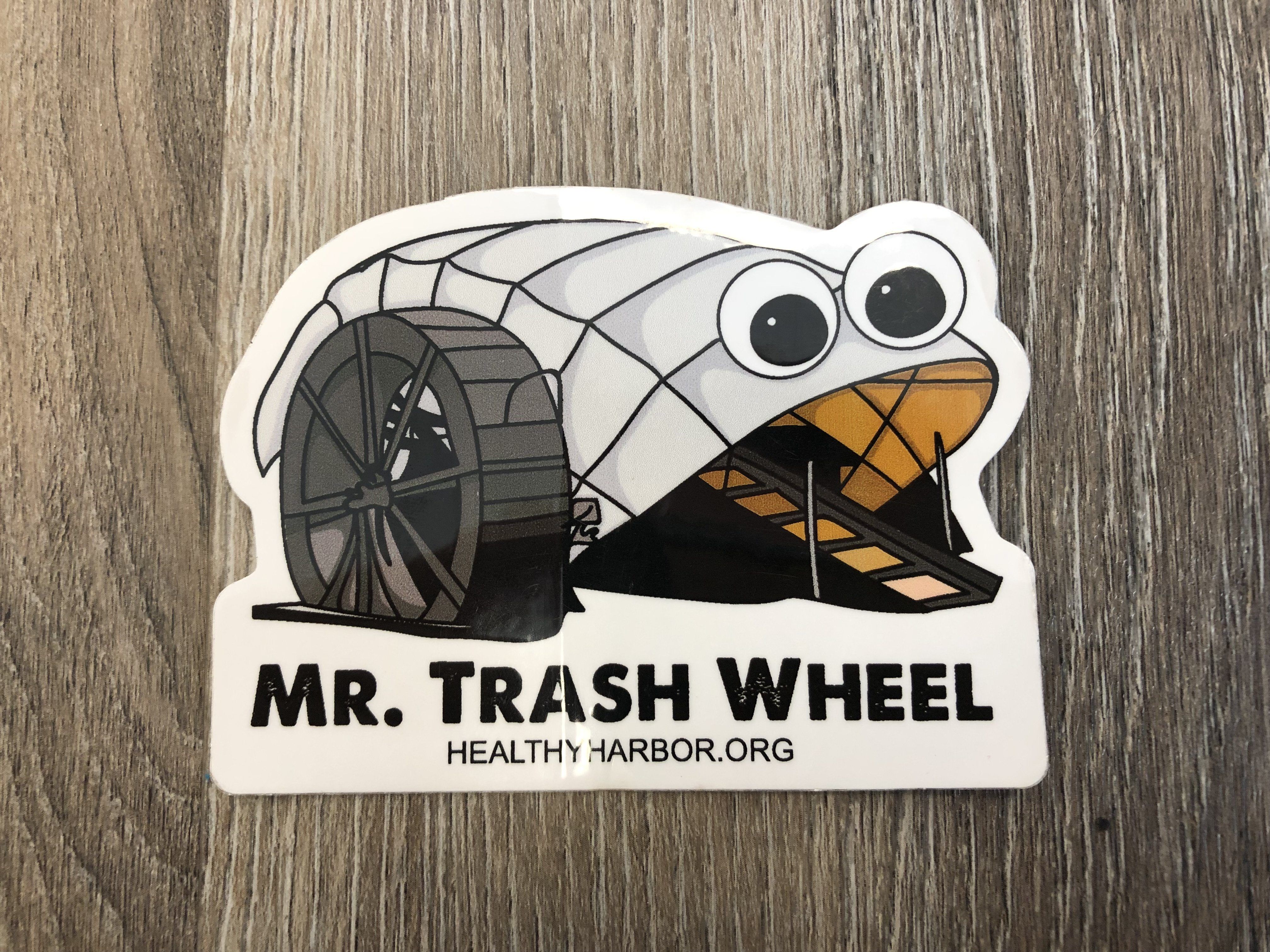 Mr. Trash Wheel / Sticker - Route One Apparel