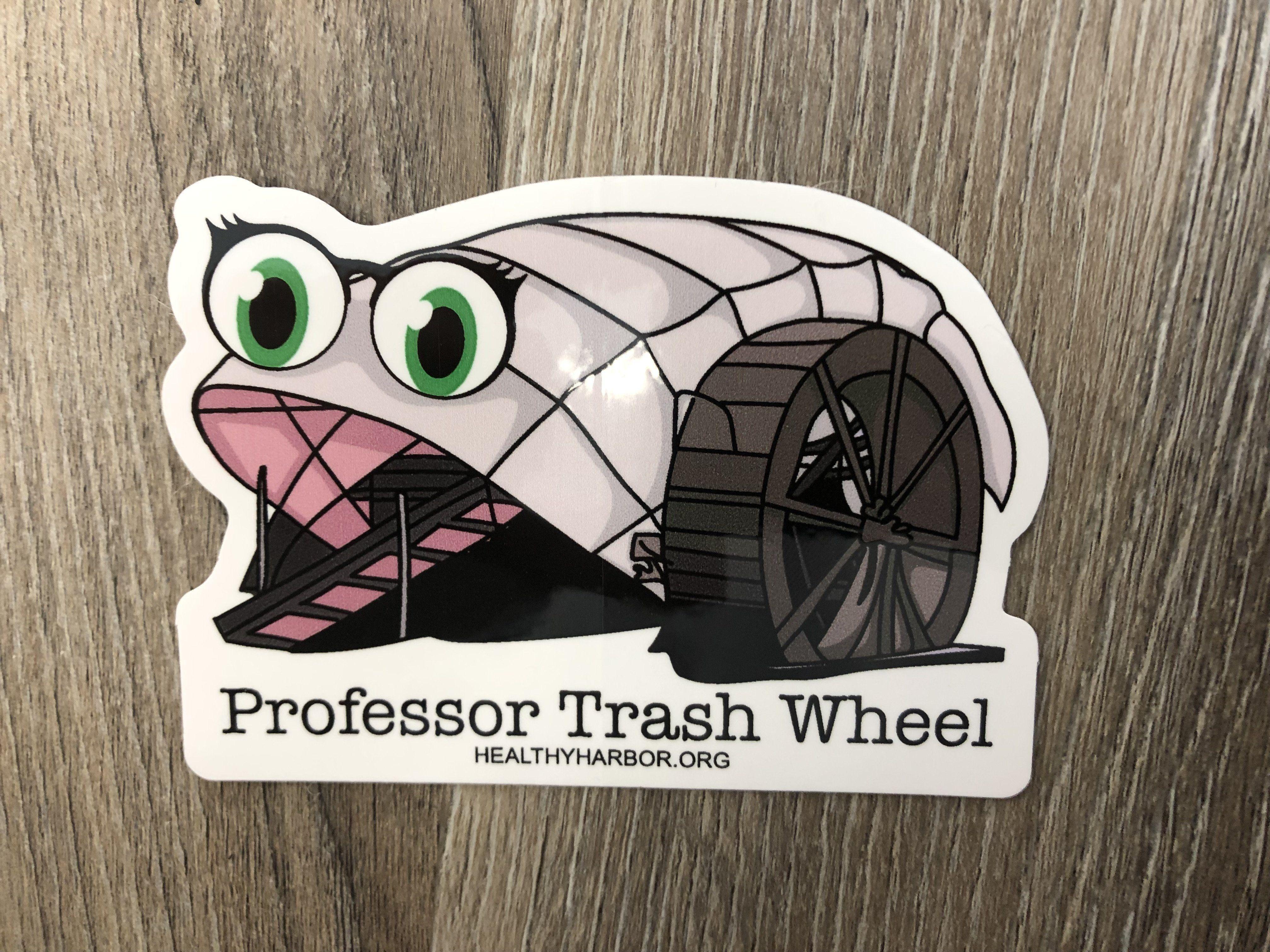 Licensing - Waterfront Partnership Professor Trash Wheel / Sticker