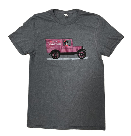 Utz Vintage Truck (Charcoal Heather) / Shirt - Route One Apparel
