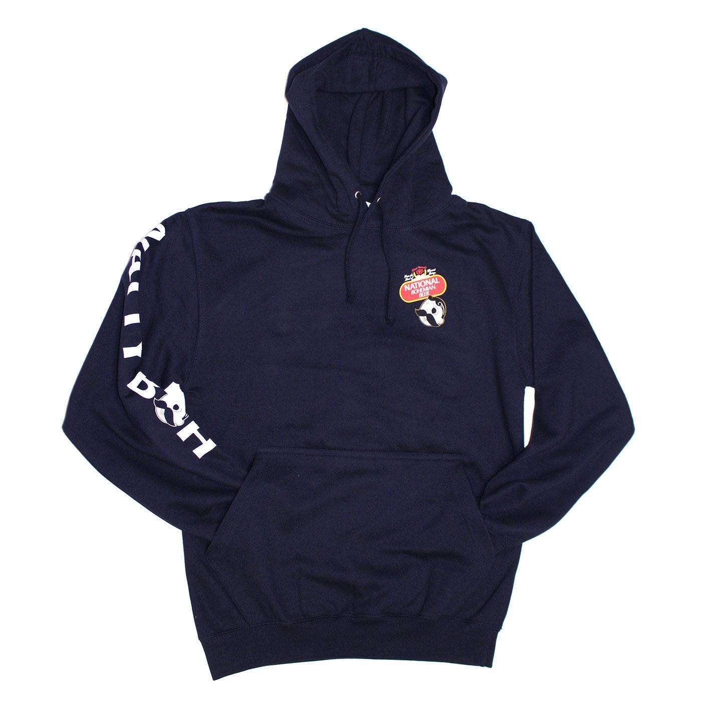 National Bohemian Beer Signature Classic (Navy) / Hoodie - Route One Apparel