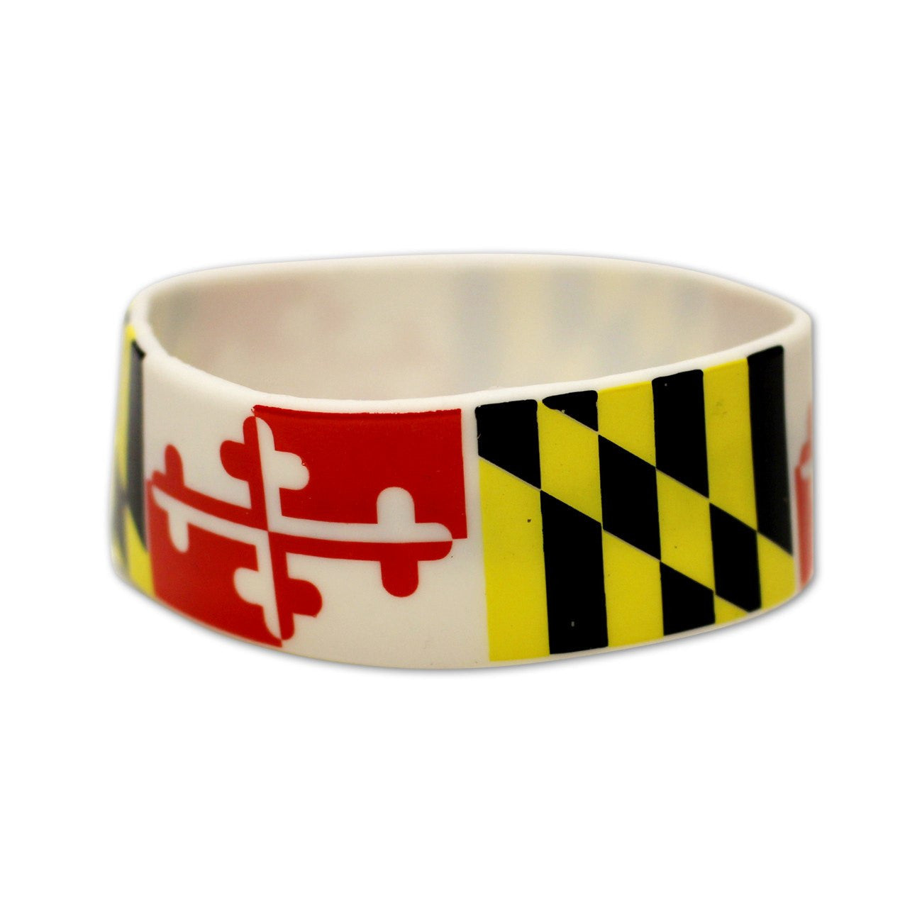 Maryland Flag / Wide Bracelet - Route One Apparel