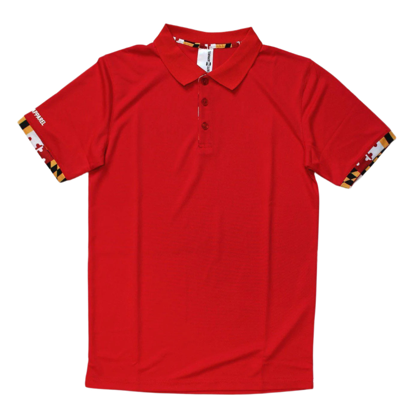 Maryland Flag (Red) / Polo - Route One Apparel