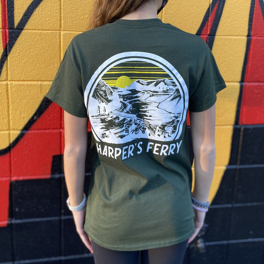 Take a Hike - Harper's Ferry (Forest Green) / Shirt - Route One Apparel