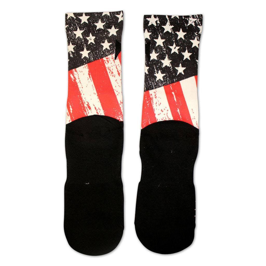 University of Maryland Stars & Stripes / Crew Socks - Route One Apparel