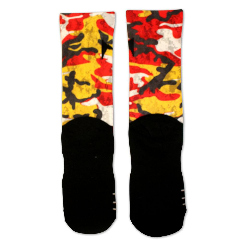 Maryland Camo / Crew Socks - Route One Apparel
