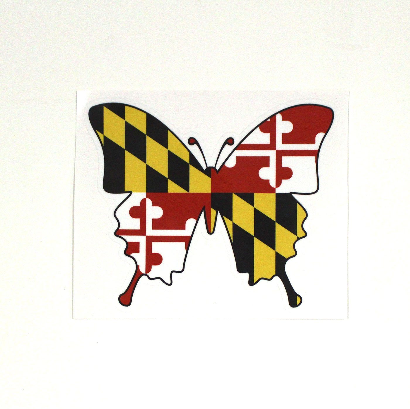 Maryland Flag Butterfly / Sticker - Route One Apparel