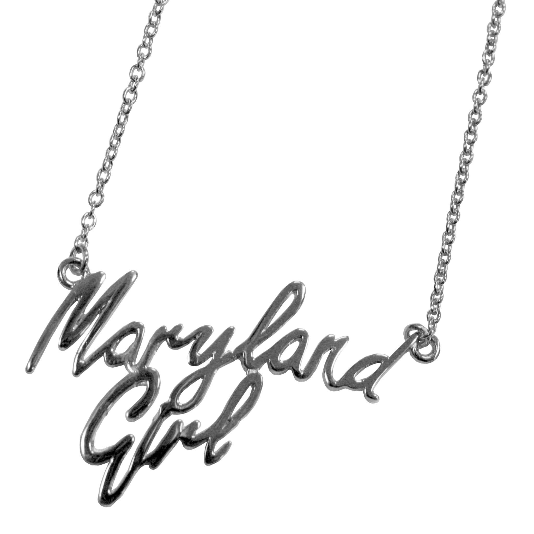 Maryland Girl (Sterling Silver) / Necklace - Route One Apparel